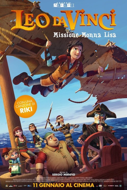 Leo Da Vinci: Mona Lisa Macerası izle (2018)